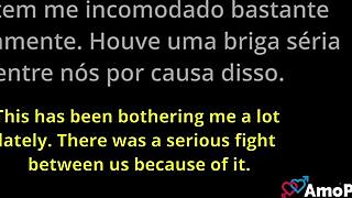 aninha galzerano - minha namorada ainda pensa no pau grande do ex dela - amopornobr
