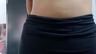 spy cam catches innocent curvy latina teen 18+ with perfect natural tits