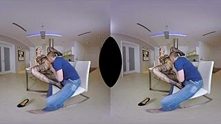 Nikky Dream, ready for hardcore anal assfucking and footjob in fishnets during this reality scene?