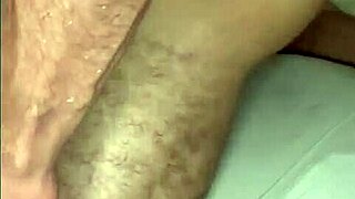 curvy woman with natural tits experiences intense action in the bathroom.