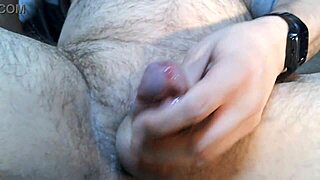 whoa, solo anal masturbation with dildo leads to intense orgasm and cumshot in homemade toy play 💦🍑