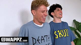 i can't believe beavis and butthead are finally in a hairy pussy foursome with moaning teens