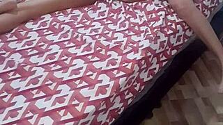 Oh man, real sex with my lesbian neighbor who comes over and fucks me so good pt1