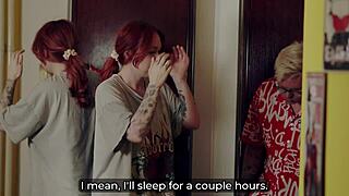 Step Mom Shares Bed with Step Son for Naughty Nighttime Fun with Blowjob Cumshot and Rough Sex