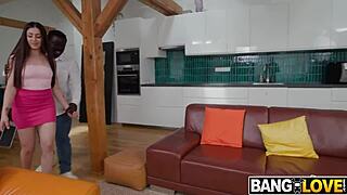 isabella lapiedra wanted bbc but ended up with gigantic snake in her butthole, moaning nonstop in hardcore pov ass action