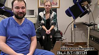 Ava Sirens Shaved Pussy Spreads in Missionary for Close Up Cum Blast in POV