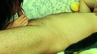 hey, check out helg in creampie eating with tattooed teen outdoors