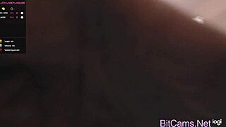 Brazilian couple went live on webcam for intense tit fucking session