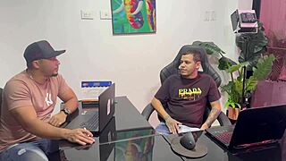 You're fired, slutty secretary, but earn that promotion now.