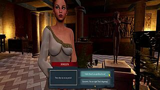 let's play slaves of rome hermaphrodite part 4, trying to get in my wife's pants