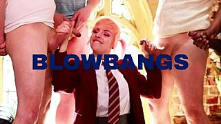 British 18 Year Old Sucks Strangers Cock In First Time Blowjob With Cum Swallow And Teasing Fetish