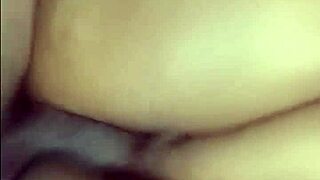 African teen takes rough missionary pounding from big black cock until cum fills her pussy