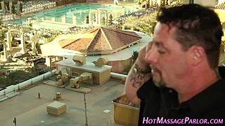 Hot asian masseuse jizz