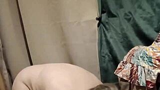 I feel so dominated as slave worshiping my French femdom goddess in bondage play