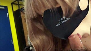 the asian girl with big tits narrates her hotel room service encounter involving perfect blowjob action and squirting orgasm in chinese setting