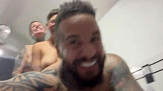 they moaned through deep anal and pussy pounding until cumming together