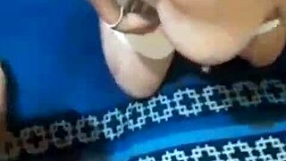 aurora estelar gets filled with creampie in real mexican milf fucking on webcam