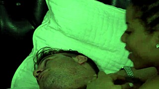 what happens when petite black girl teases in interracial rough sex with hairy pussy fingering?