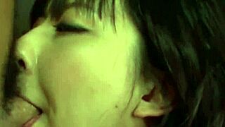 megumi haruka teases in stockings before slamming her tenacious pussy lips on cock for a delectable blowjob taste in hot jav