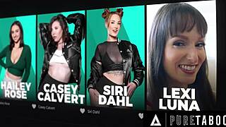 Possessed housewife august skye drains local boy in rough double penetration