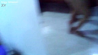 I was twerking and shaking my big ass on the cock of my boyfriend's friend, oops