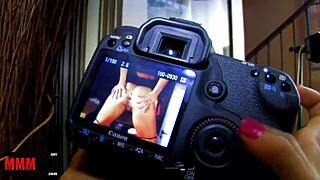 Brunette babe Jordanne gets into casting interview but ends up fucking the bar owner at party.