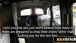 taxi breakdown leads to hardcore foursome with two busty british milfs and big cock action