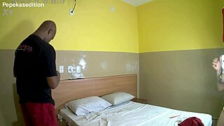 The young married woman tried a new experience.