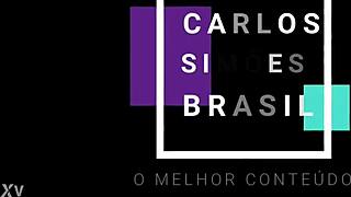 Morena novinha gostosa doing homemade anal sex with Brazilian lingerie and young husband action!