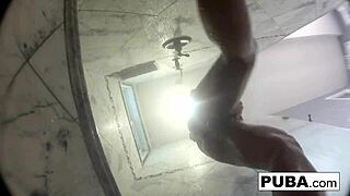 Abigail Takes a Steamy Shower and Shaves Her Tight Pussy for Solo Masturbation Fun!