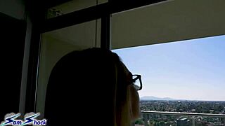 tiny body college student gets picked up for pov fucking. she takes huge monster cock as petite blonde girlfriend.