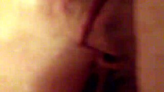 bbw gives blowjob to fat penis and sucks cock in hardcore action. tits bounce wildly during the intense sucking session.