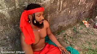 Slutty African Wife Bent Over And Fucked Doggystyle!