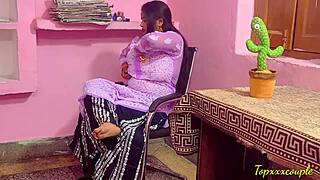 Indian Bitch Gets Painful Fuck in Office Backroom