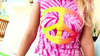 Vanessa Cage SEXY BLUE EYES BLONDE COED BIG COCK POV BLOWJOB And Cum Swallow!