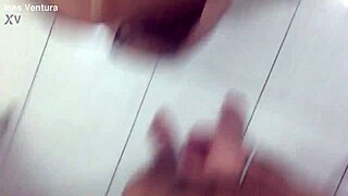 oh man that blonde latina's big ass got a nice orgasm load right on it