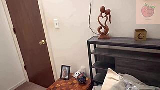 stepmom stays satisfied with homemade blowjob and missionary fucking leading to cum in mouth