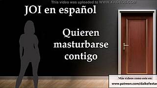 joi session where 4 amigas invite you to their holiday party for jerking off instructions