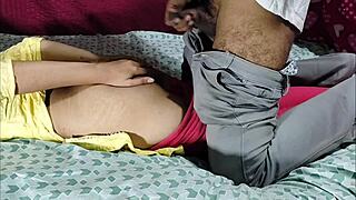 Horny Stepson Seduces Stepmom into Shaved Pussy Massage Turning into Hardcore Anal Fuck