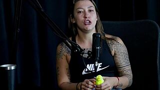 flor de damiana fetish toys in sheer red