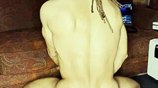 lvory white narrates her solo adventure pounding her hole with a huge dildo