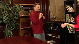 Heidi Mayne Is A Milf Librarian In Fishnets And Lingerie! She Gets Bent Over For Anal Fingering, Deepthroat, Doggystyle Fucking, Gaping Asshole, And Handjob On Bed!