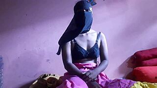 Amateur stepdaughter explores her first intimate homemade moments, revealing beautiful virgin tits in taboo sex.