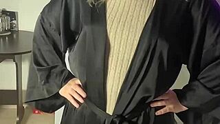 the blonde dives into bdsm play with femdom toys, exploring fetish boundaries in a gripping scene.