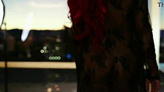 Pov Curvy Busty Model Strip Tease With Oiled Lingerie And Close Up Fetish.