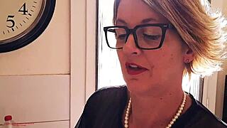 She looked innocent until entering the kitchen where housewife Karina shows no limits ready for anal creampie and doggystyle fucking