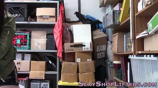 Brunette Teen 18+ Thief With Small 18+ Tits Caught!