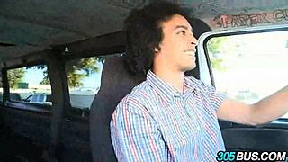 innocent teen girl picks up guy for public blowjob and cash in car