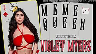 violet myers is diving into that interracial backstage action with big ass and tits