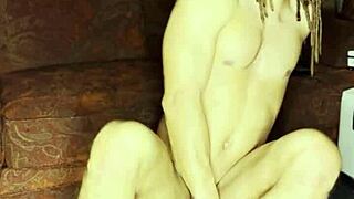 lvory white narrates her solo adventure pounding her hole with a huge dildo